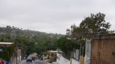 Todos Santos, Baja California Sur, Meksika, 15 Haziran 2022: Baja California Sur, Meksika 'daki Todos Santos kasabasının manzarası