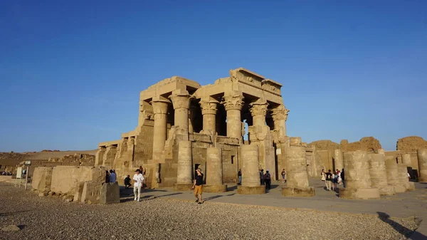 Kom Ombo Ägypten Juli 2022 Ansichten Des Kom Ombo Tempels — Stockfoto