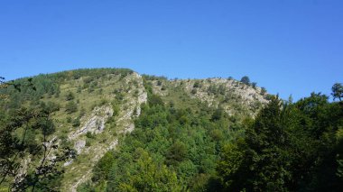 Aralar, Gipuzkoa, Bask ülkesinde kırsal ve doğal manzara