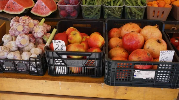 Groenten Fruitmarkt Van Tallinn Estland — Stockfoto
