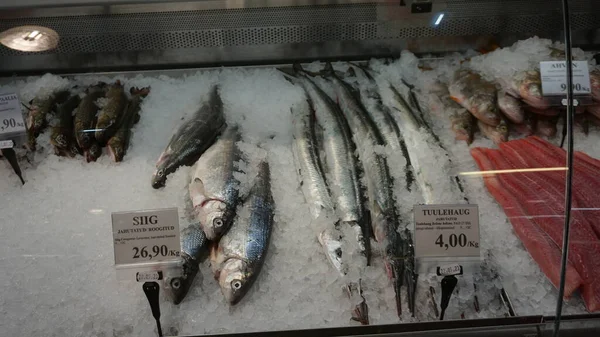 エストニア エストニア ヨーロッパ 2023年5月18日 エストニアのタリン魚市場の写真 — ストック写真