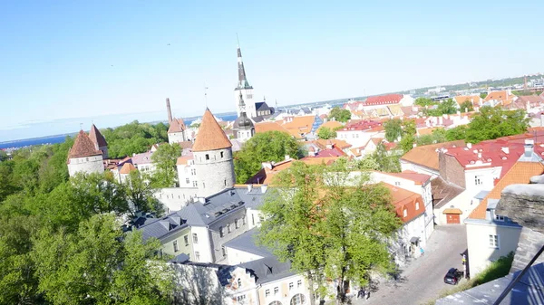 Tallinn Észtország Európa 2023 Május Tallinn Város Égboltja Észtország Európa — Stock Fotó