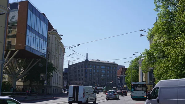 2023年5月19日 爱沙尼亚塔林 爱沙尼亚塔林市春季下午的照片 — 图库照片