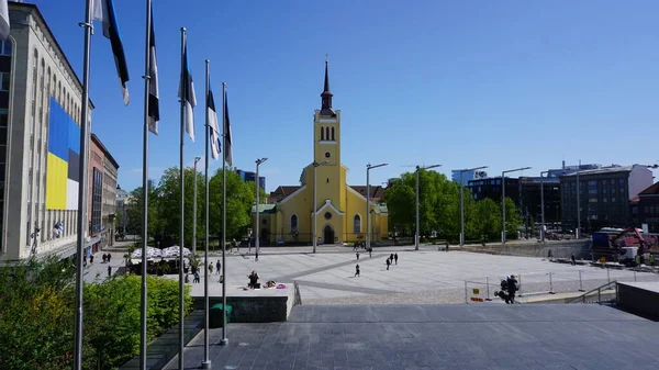 Таллінн Естонія Європа Травня 2023 Зображення Міста Таллінн Естонії Навесні — стокове фото