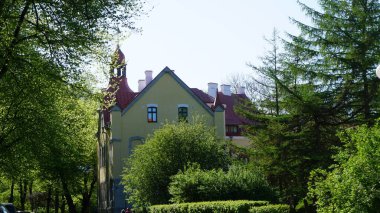 Tallinn, Estonya, Avrupa, Haziran, 18, 2023: Estonya 'nın Tallinn kentinin bir perşembe öğleden sonrası görüntüsü