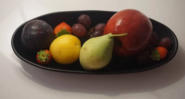 Fuente Fruta Fresca Saludable —  Fotos de Stock