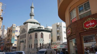 Dubai, Birleşik Arap Emirlikleri, 20 Ekim 2021: Dubai şehir silueti