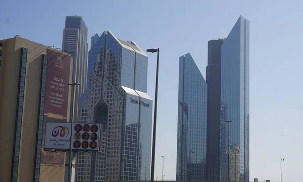 Dubai Emirados Árabes Unidos Outubro 2021 Skyline Cidade Dubai — Fotografia de Stock