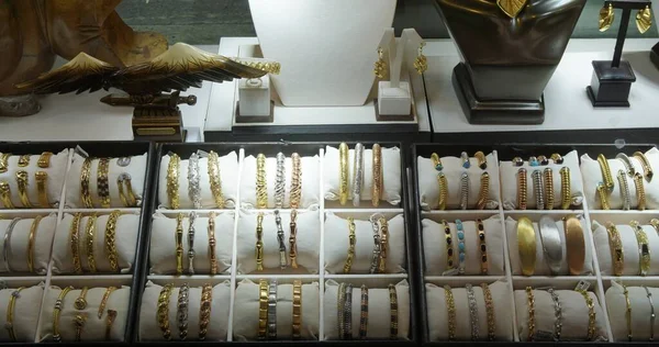 Dubai Uni Emirat Arab Oktober 2021 Toko Emas Dan Perhiasan — Stok Foto