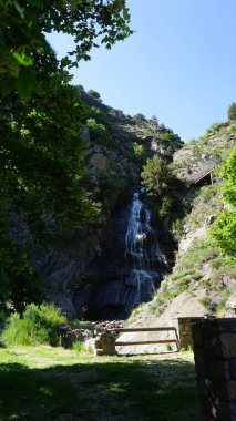 Canillo, Andorra 'da Köstebek Şelalesi