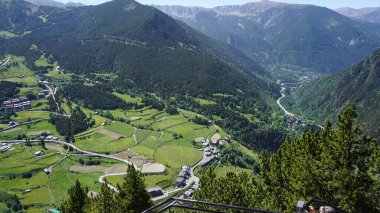 Andorra, Canillo 'daki Roc del Quer bakış açısına dağ gezisi