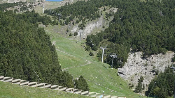 Andorra Bergslandskap Canillo Solig Sommareftermiddag — Stockfoto