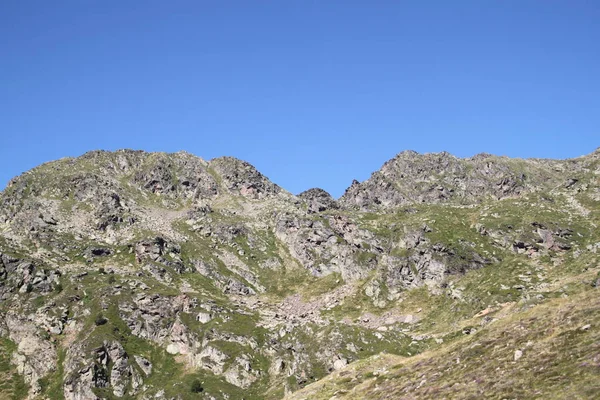 Andorran Mountain Landscape Ordino Arcalis Next Tristaina Solar Gazebo — Stock Photo, Image