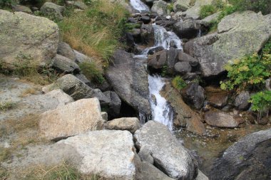 Andorra 'daki Incles vadisinde kırsal ve dağ manzarası