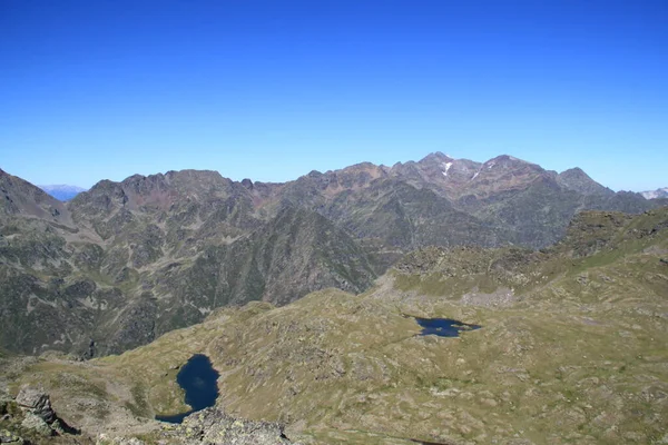 Andorran Mountain Landscape Ordino Arcalis Next Tristaina Solar Gazebo — Stock Photo, Image