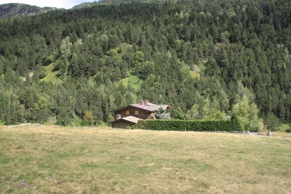 Land Und Gebirgslandschaft Incles Tal Andorra — Stockfoto