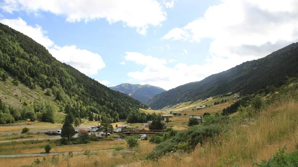 Paisaje Rural Montaña Valle Incles Andorra — Foto de Stock