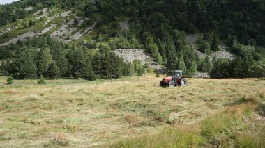 Dağ manzarası, doğa ve kırsal Valle D 'Incles, Andorra