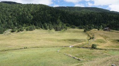 Dağ manzarası, doğa ve kırsal Valle D 'Incles, Andorra