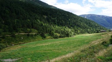 Dağ manzarası, doğa ve kırsal Valle D 'Incles, Andorra