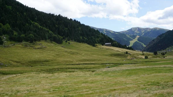 Berglandschaft Natur Und Ländlich Valle Incles Andorra — Stockfoto