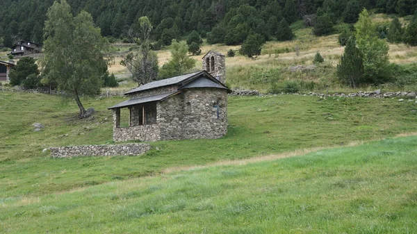 Berglandschaft Natur Und Ländlich Valle Incles Andorra — Stockfoto