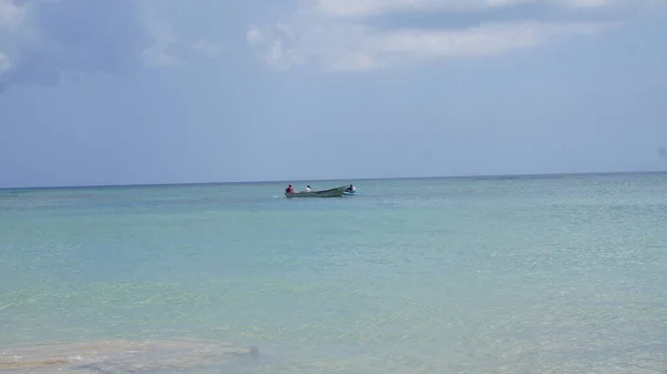 Paisaje Una Hermosa Playa Uvero Alto Punta Cana República Dominicana —  Fotos de Stock