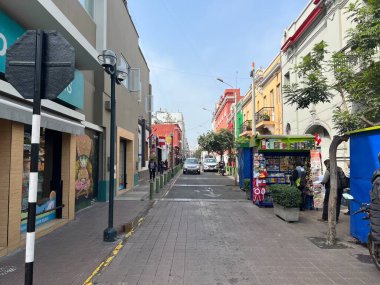 Lima, Peru, 6 Haziran 2024: Lima 'nın Güney Amerika' daki manzaraları