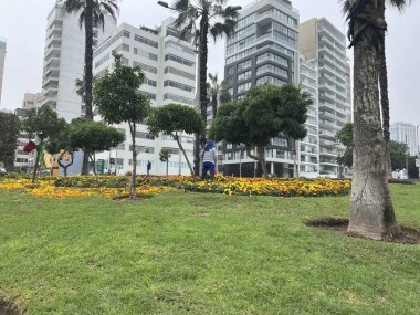 Lima, Peru, 6 Haziran 2024: Lima 'nın Güney Amerika' daki manzaraları