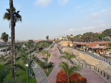 Peru, Güney Amerika 'daki Lima manzaraları