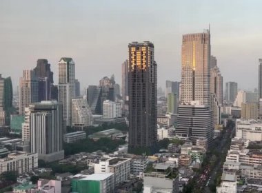 Bangkok, Tayland 'dan Skyline