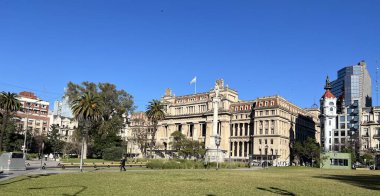 Barselona şehrinin manzarası