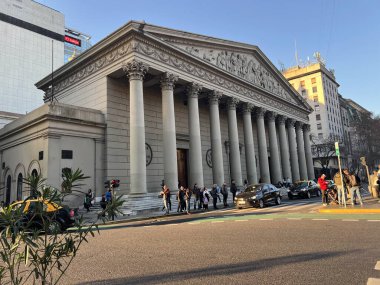 Buenos Aires, Arjantin, 2 Temmuz 2024: Arjantin 'in Buenos Aires kentinin manzaraları