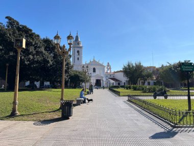 Buenos Aires, Arjantin, 2 Temmuz 2024: Arjantin 'in Buenos Aires kentinin manzaraları