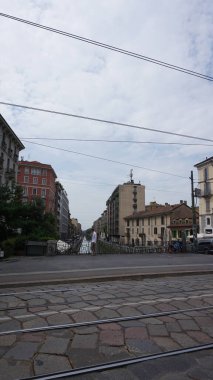 Milan, İtalya, 16 Haziran 2024: Milano, İtalya manzarası