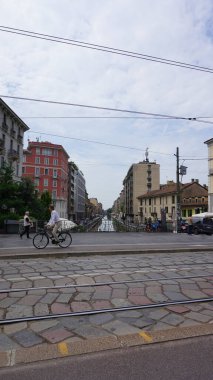 Milan, İtalya, 16 Haziran 2024: Milano, İtalya manzarası