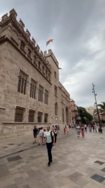 Valencia katedralinin manzarası