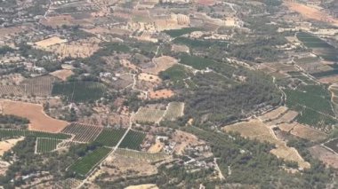 Köyün havadan görünüşü 