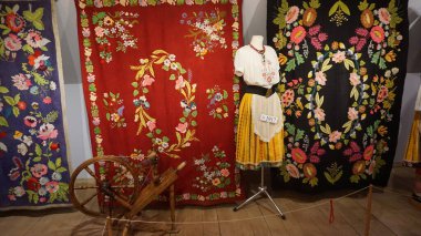 Muhu Adası, Tallinn, Estonya, 16 Mayıs 2023: Estonya, Avrupa 'daki Muhu müzesinin manzaraları