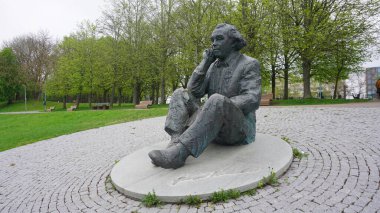 Tallinn, Estonya, 17 Mayıs 2023: Estonya Şarkı Festivali Salonu