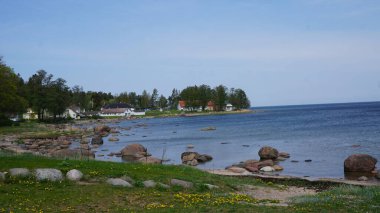 Kasmu, Estonya, 17 Mayıs 2023: Haljala Belediyesi, Lne-Viru İlçesi, Estonya