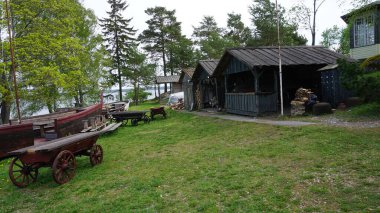 Kasmu, Estonya, 17 Mayıs 2023: Haljala Belediyesi, Lne-Viru İlçesi, Estonya