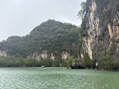 Tayland adasının güzel manzarası