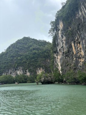 Tayland adasının güzel manzarası