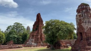 Sancak Tapınağı, Ayutthaya Bölgesi, Tayland.