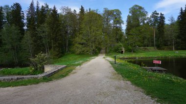 Parkın güzel manzarası