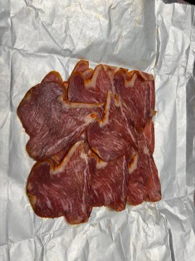 Çiğ domuz eti, pişirme konsepti