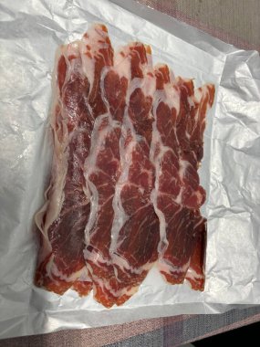 Lezzetli bir yemeğin yakın çekimi.