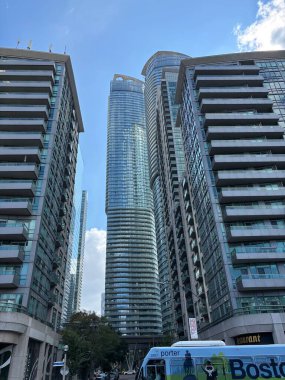 Pazar günü Toronto silueti