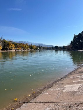 Mendoza, Arjantin, 9 Haziran 2025: Mendoza, Arjantin 'deki General San Martin Parkı manzarası